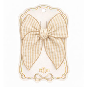 Pince à cheveux noeud Toffee Lines