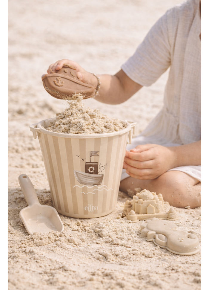 Jouets et seau de plage en silicone Bateau – Image 2