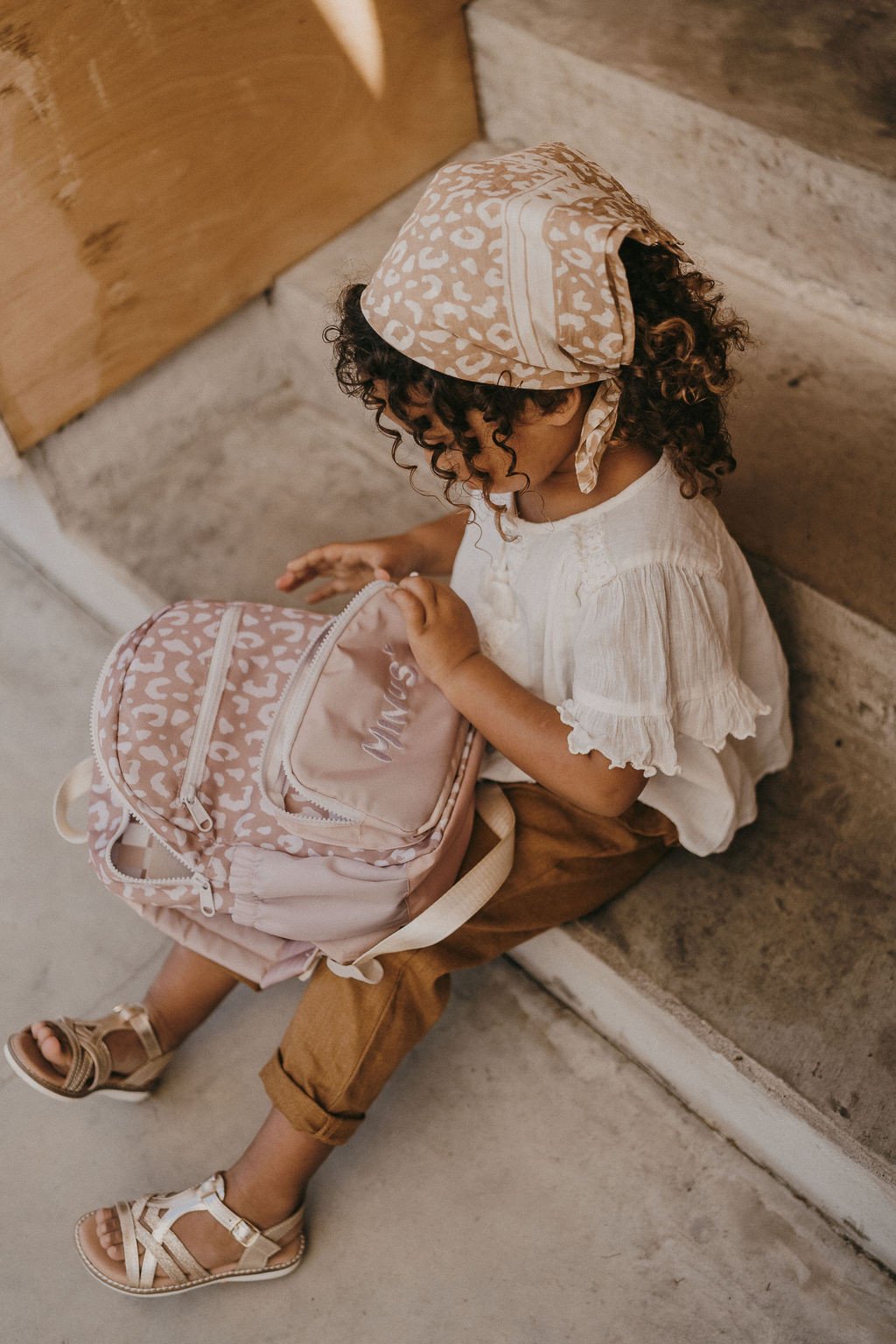 Sac maternelle - Milo - Fauve – Image 2