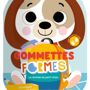 Gommettes formes - La rentrée de petit chien