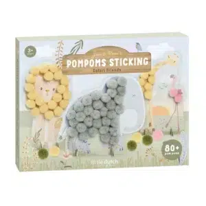 Cartes à pompons - Safari Friends