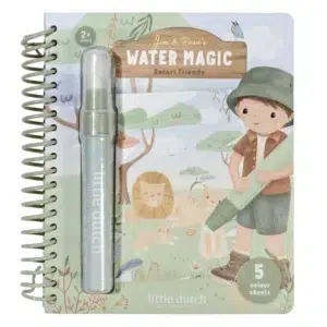 Cahier de coloriage à l’eau - Safari Friends