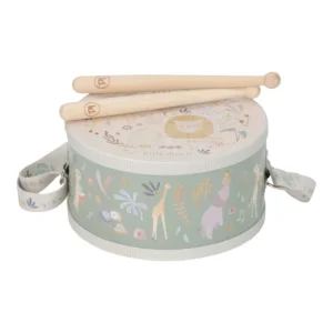 Tambour de musique en bois - Safari Friends