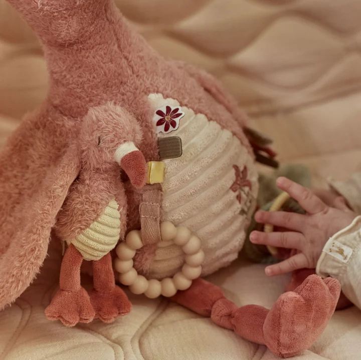 Peluche d’activités Flamand rose - Safari Friends – Image 4