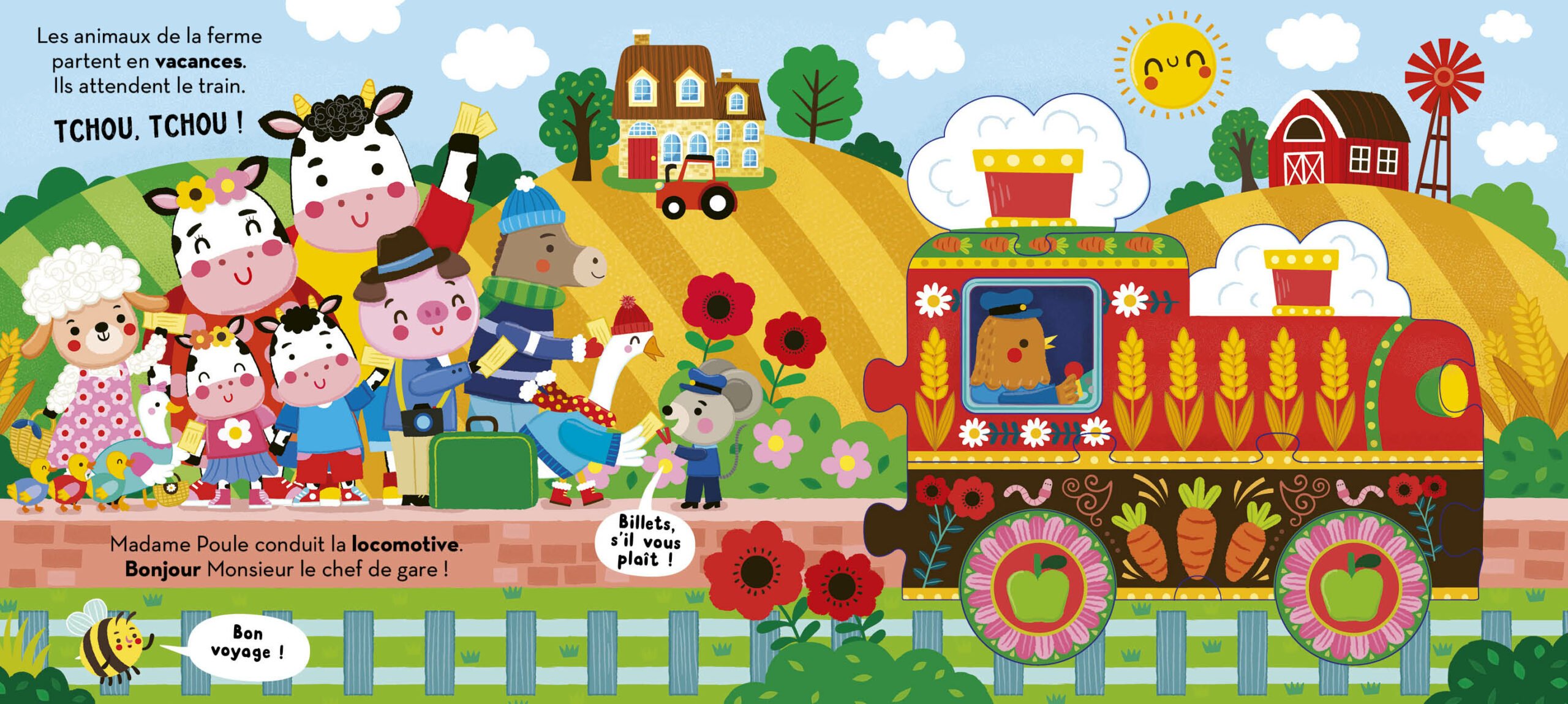 Le petit train de la ferme – Image 3