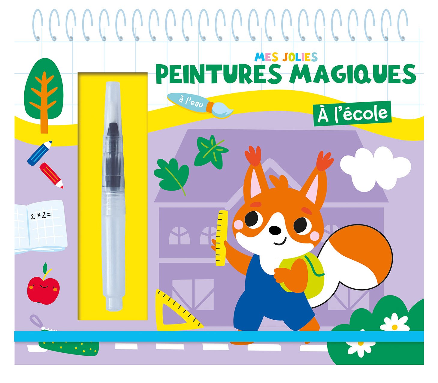 Mes jolies peintures magiques - A l'école