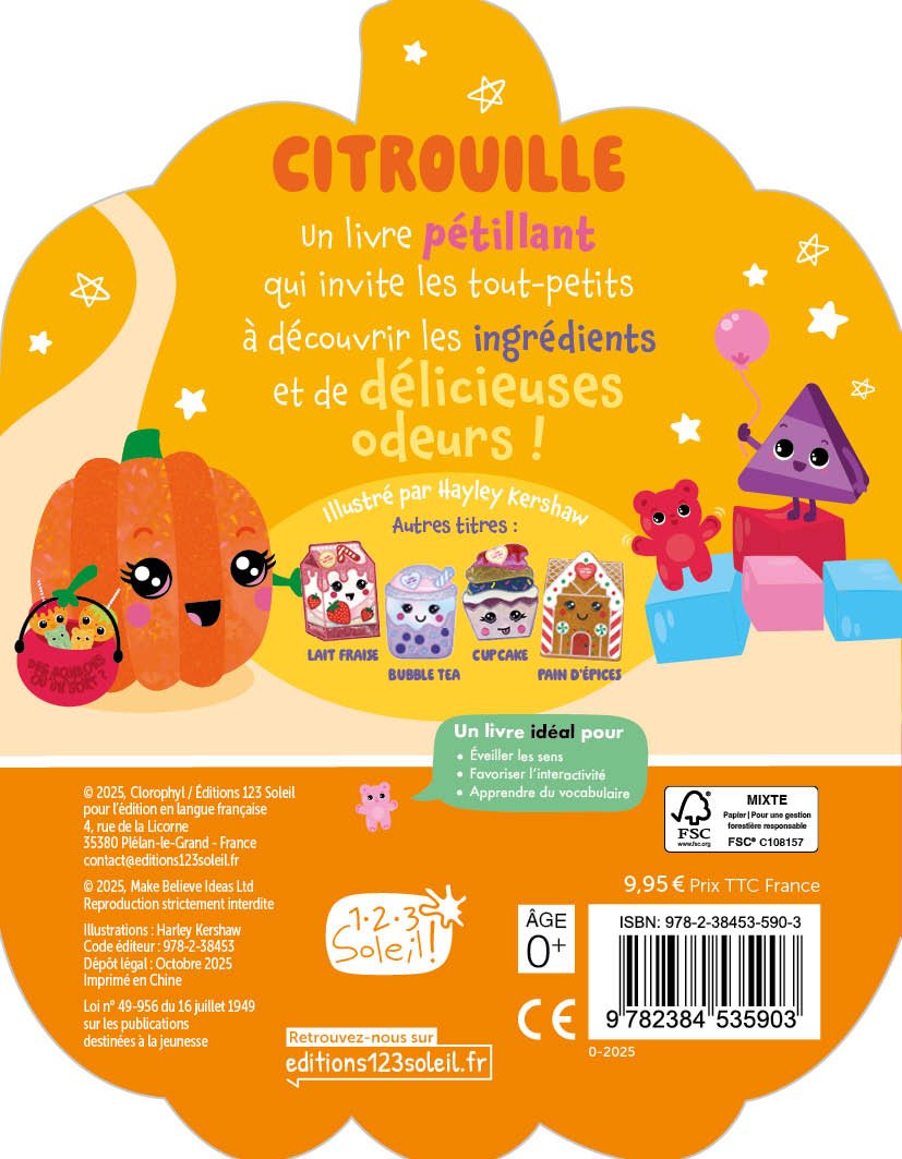 Mon livre qui sent bon - Citrouille – Image 3