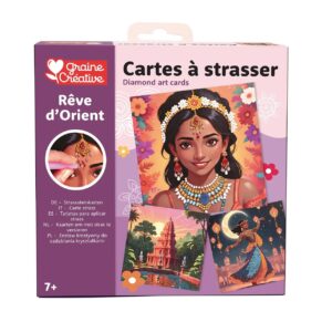 Cartes à strasser - Reve d'orient