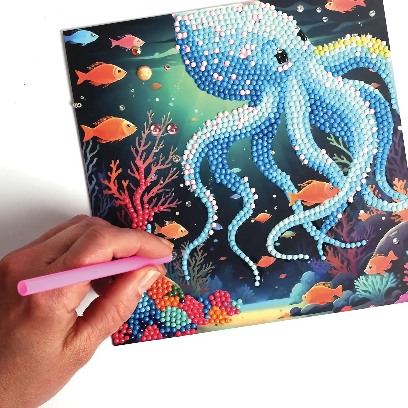 Cartes à strasser - Monde marin – Image 4