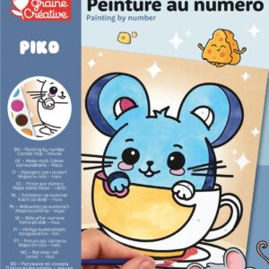 Peinture au numéro souris 4+