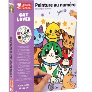 Peinture au numéro chats 8+