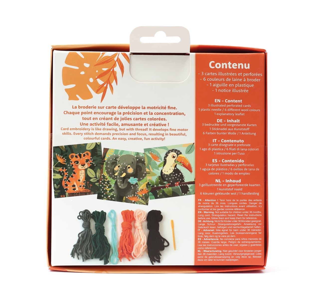 Cartes à broder Jungle – Image 3