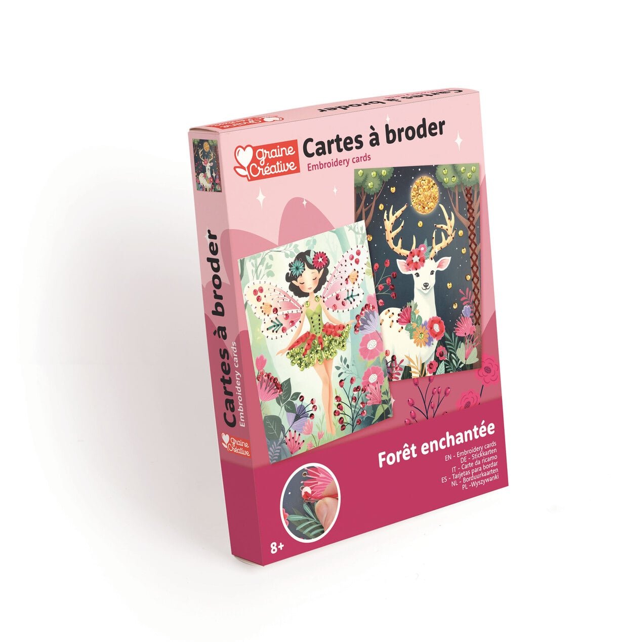 Cartes à broder Forêt enchantée – Image 2