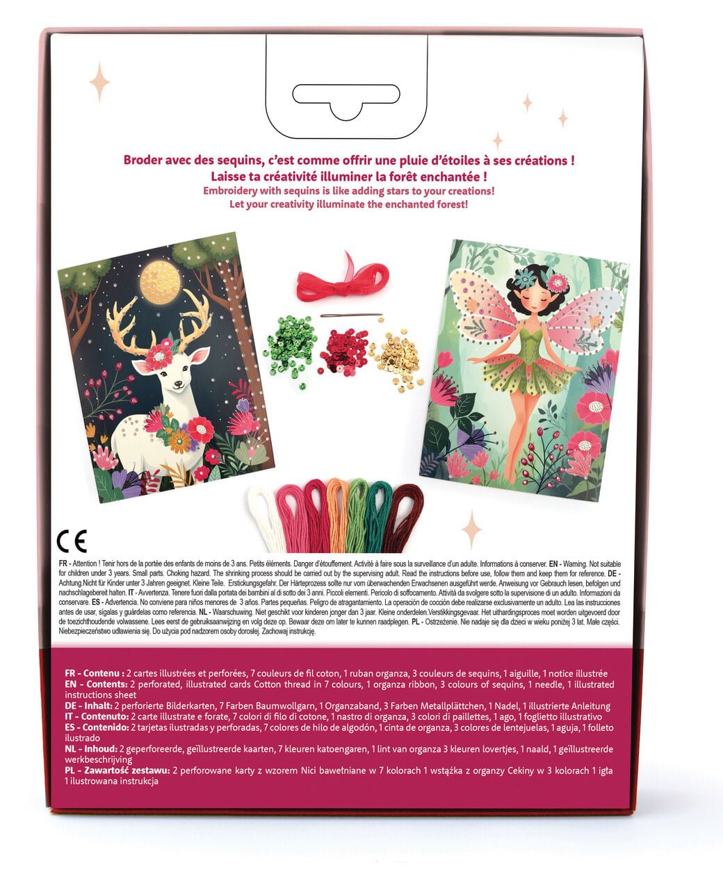 Cartes à broder Forêt enchantée – Image 3