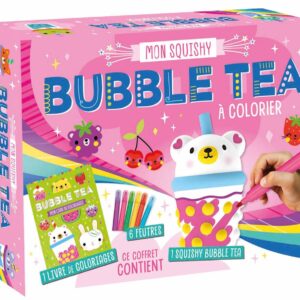 Mon squishy à colorier – Bubble tea