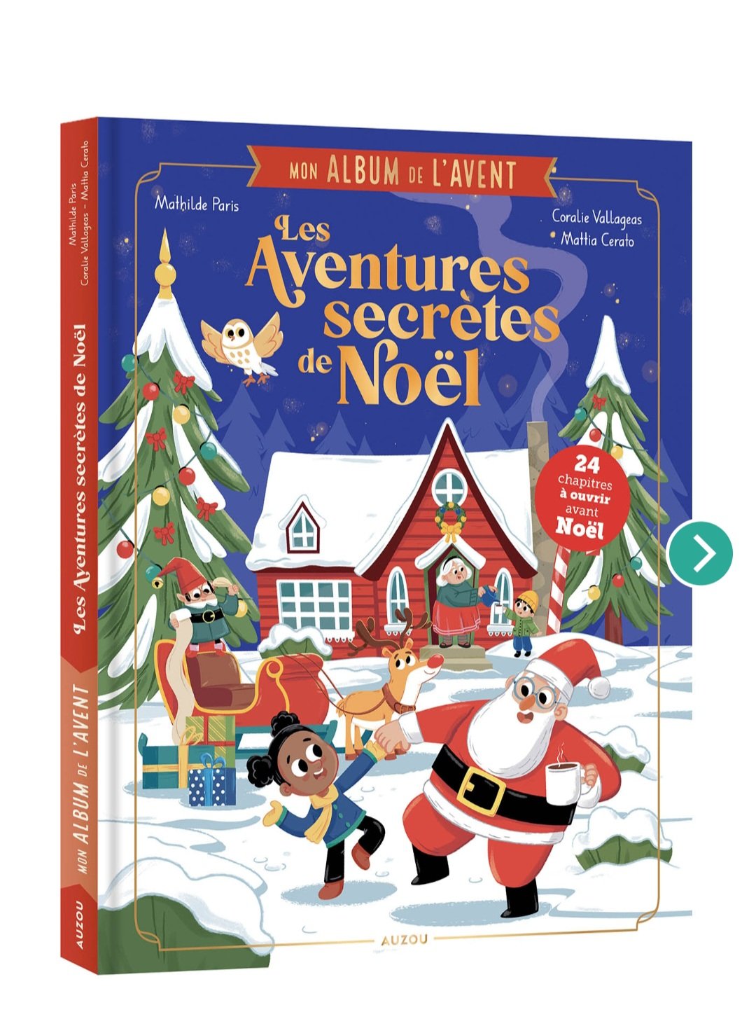 MON ALBUM DE L'AVENT - LES AVENTURES SECRÈTES DE NOËL