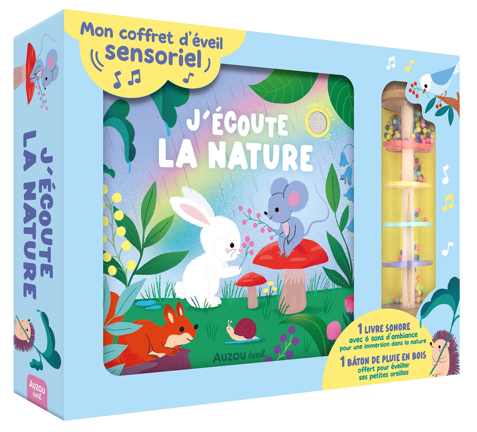 MON COFFRET D'ÉVEIL SENSORIEL - J'ÉCOUTE LA NATURE
