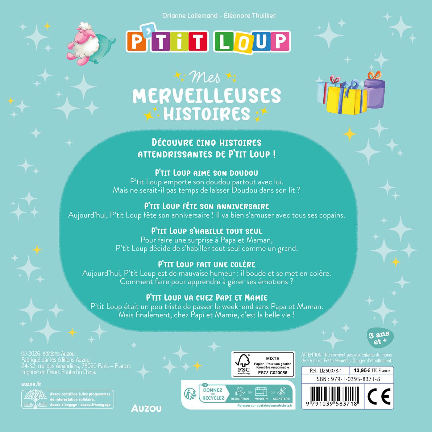 P'TIT LOUP - MES MERVEILLEUSES HISTOIRES – Image 2