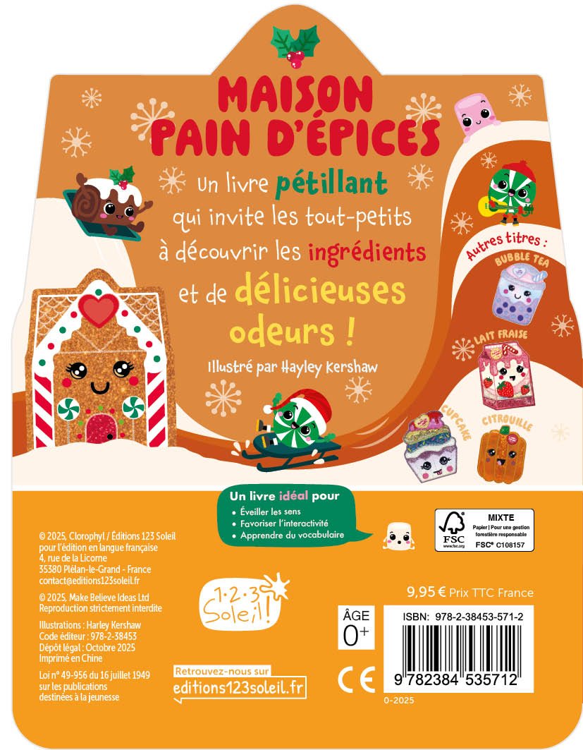 Mon livre qui sent bon – Maison pain d’épices – Image 2