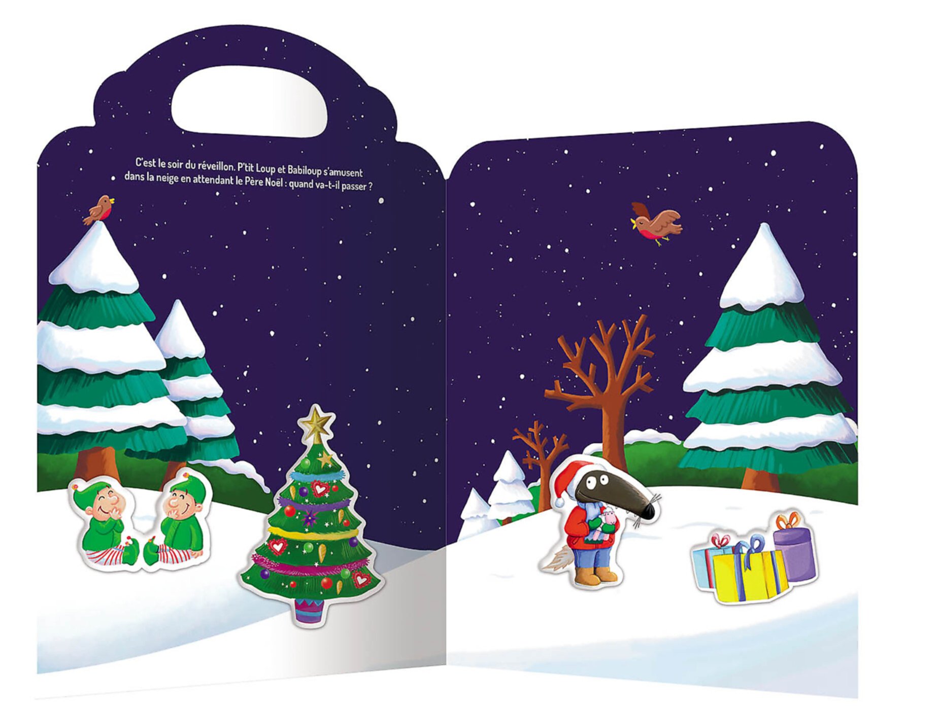 P'TIT LOUP - MES STICKERS EN RELIEF - VIVE NOËL – Image 3