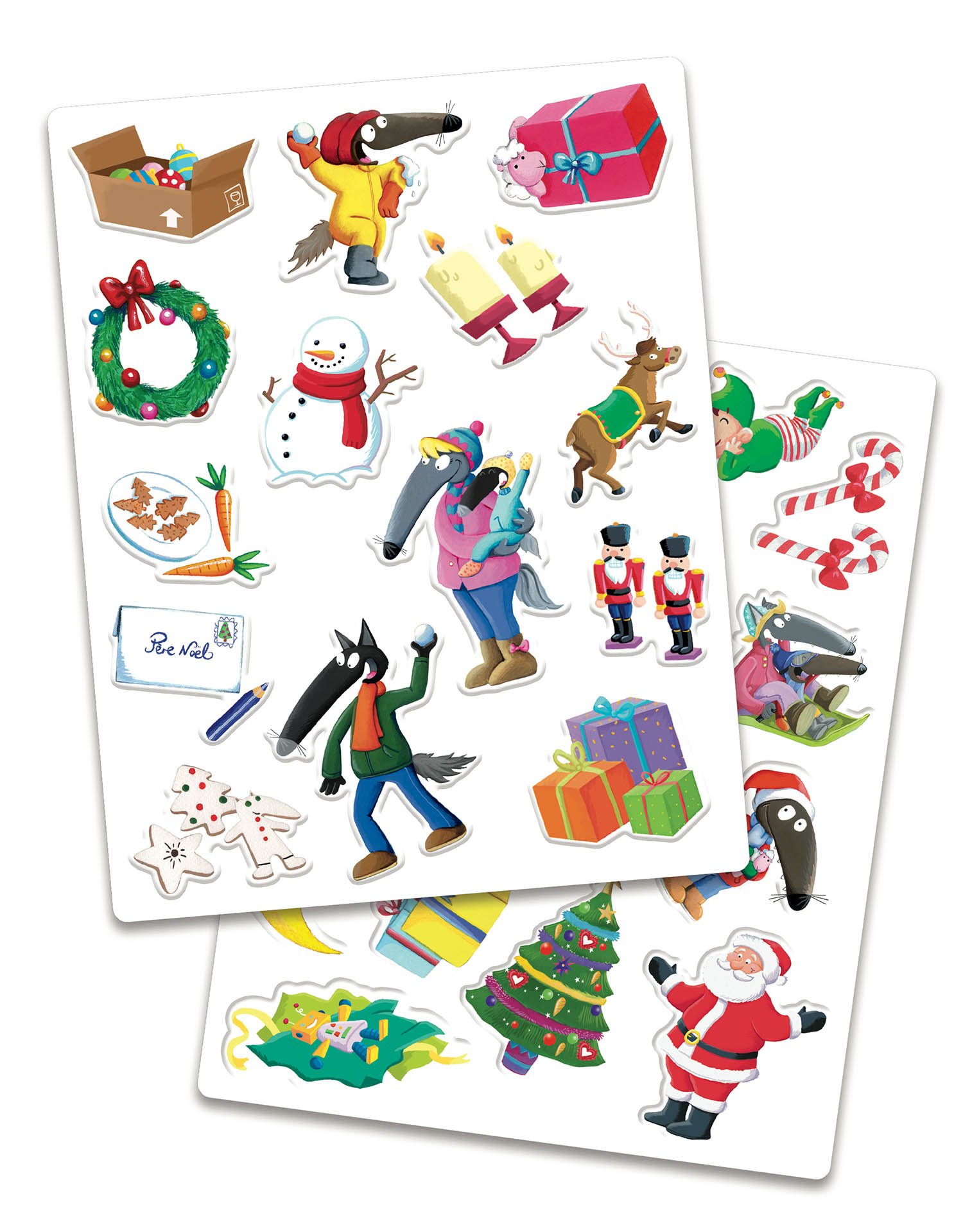 P'TIT LOUP - MES STICKERS EN RELIEF - VIVE NOËL – Image 2