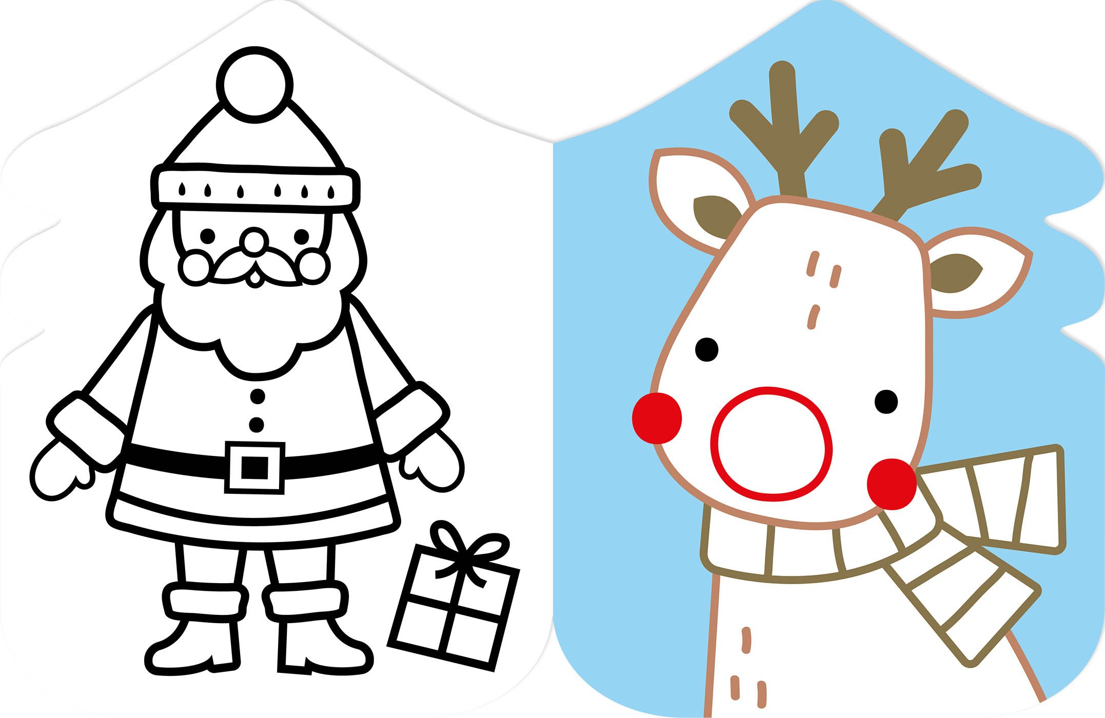 Je colorie sans dépasser - Noël – Image 4