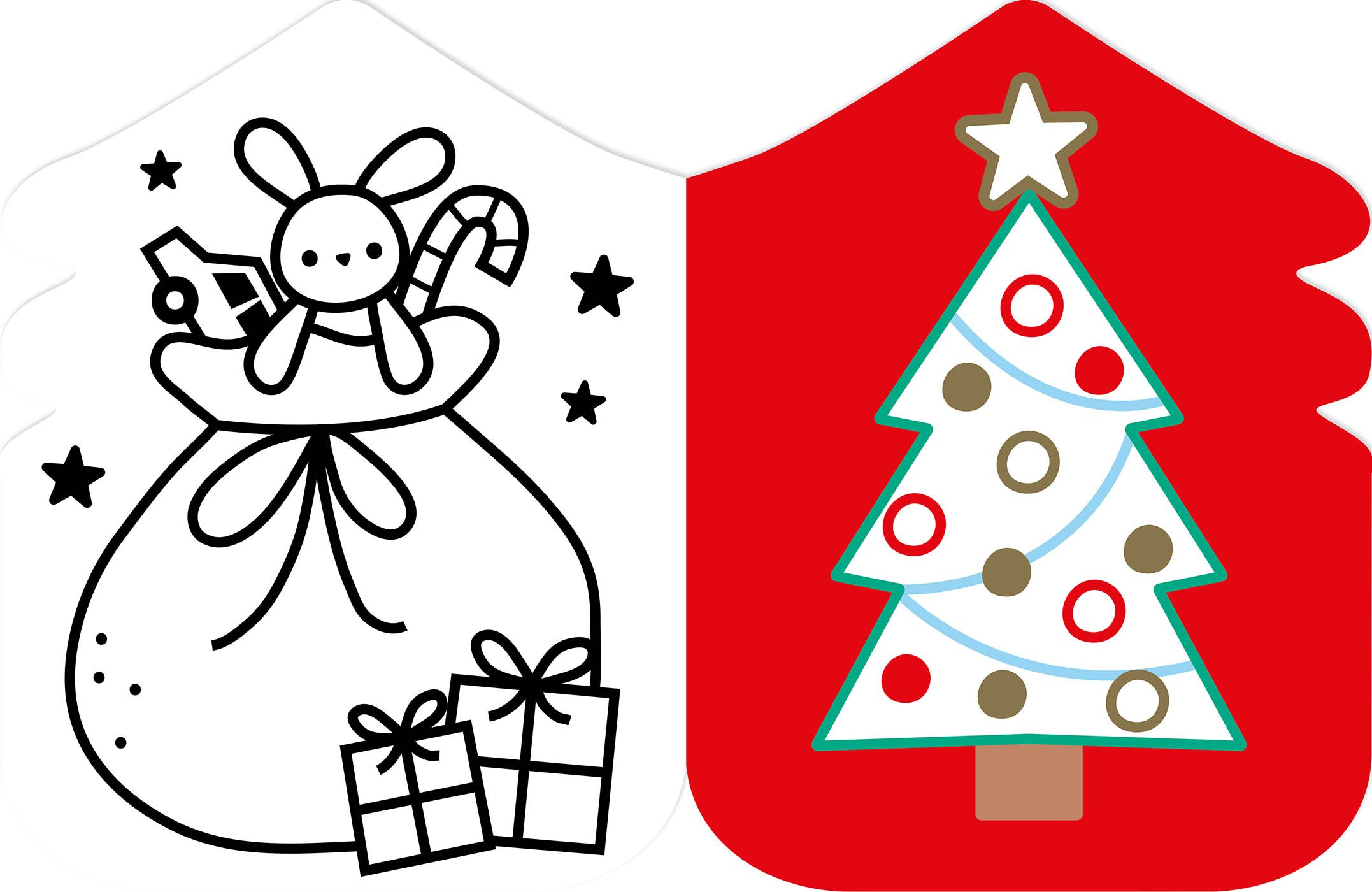 Je colorie sans dépasser - Noël – Image 2