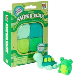 Argile pâte autodurcissante Super clay vert Jungle
