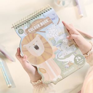 Cahier de coloriage Lion Safari Friends
