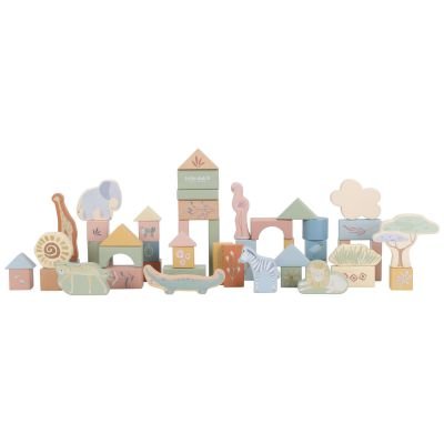 Blocs de construction en bois Safari Friends – Image 5