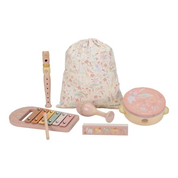 Set de musique rose en bois Safari Friends – Image 3