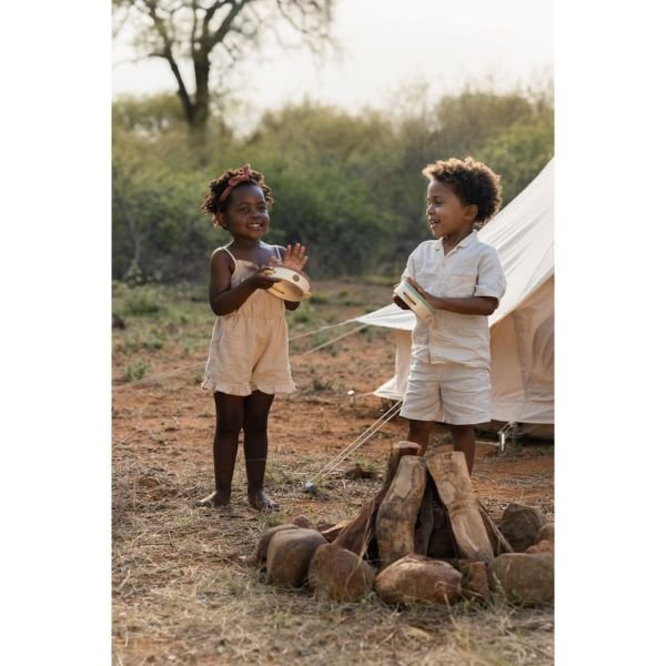 Set de musique rose en bois Safari Friends – Image 4