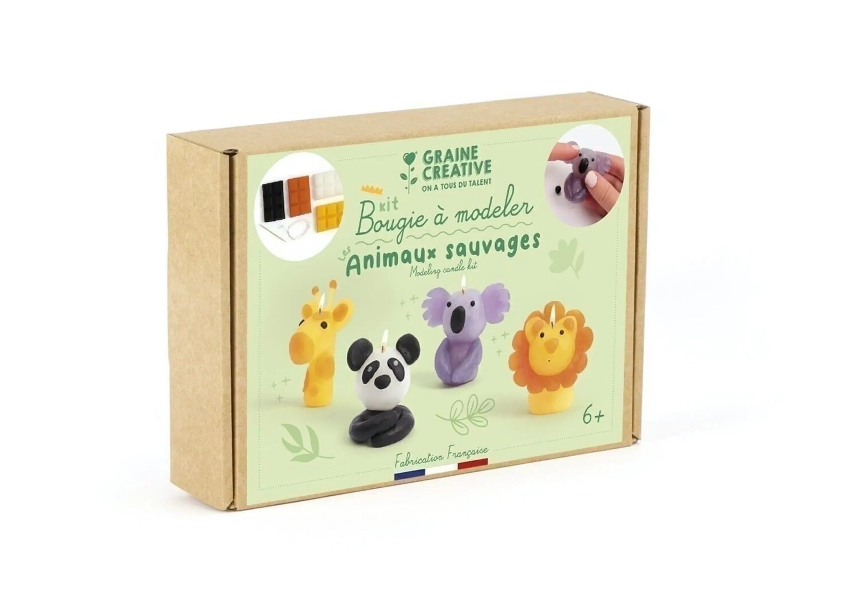 Bougie à modeler Animaux sauvages – Image 2