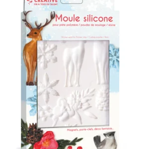 MOULE SILICONE 20X13 CM HIVER