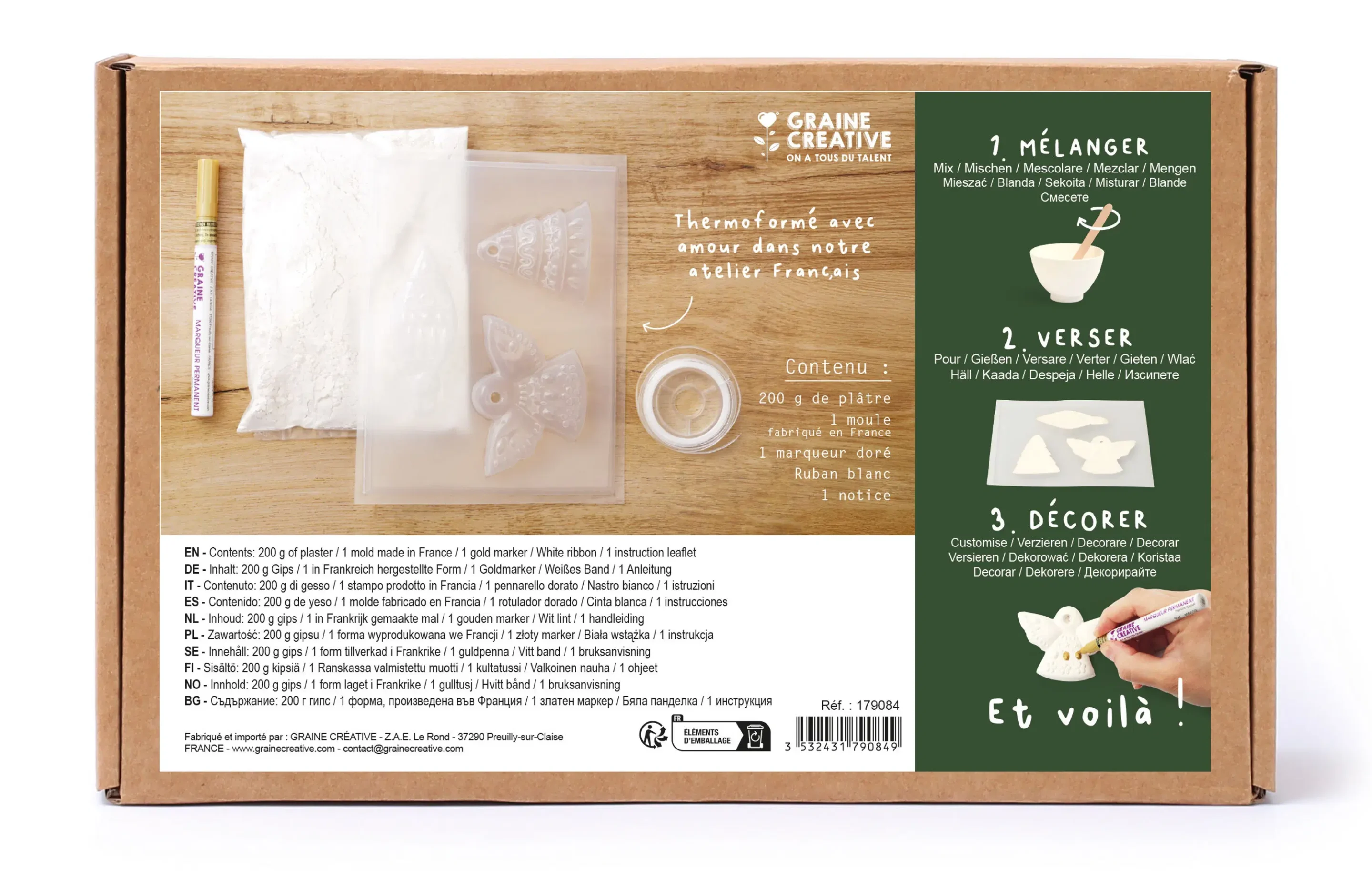 Kit moulage embellissements de Noël – Image 3